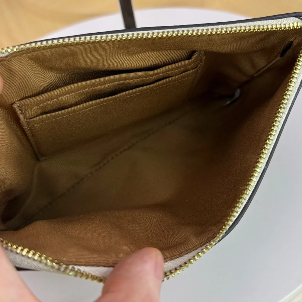 Coach Brown Signature Wristlet - Picture 6 of 6